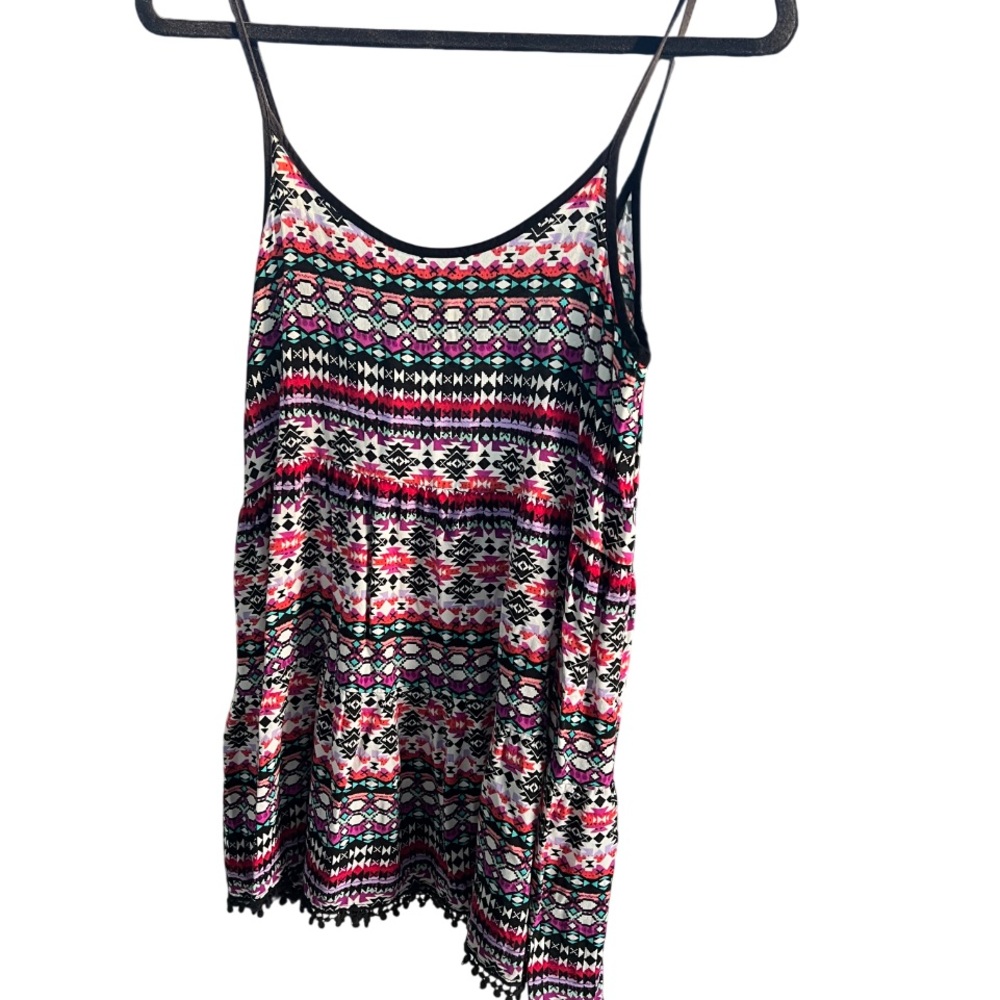 Empyre Multicolor Patterned Mini Dress
